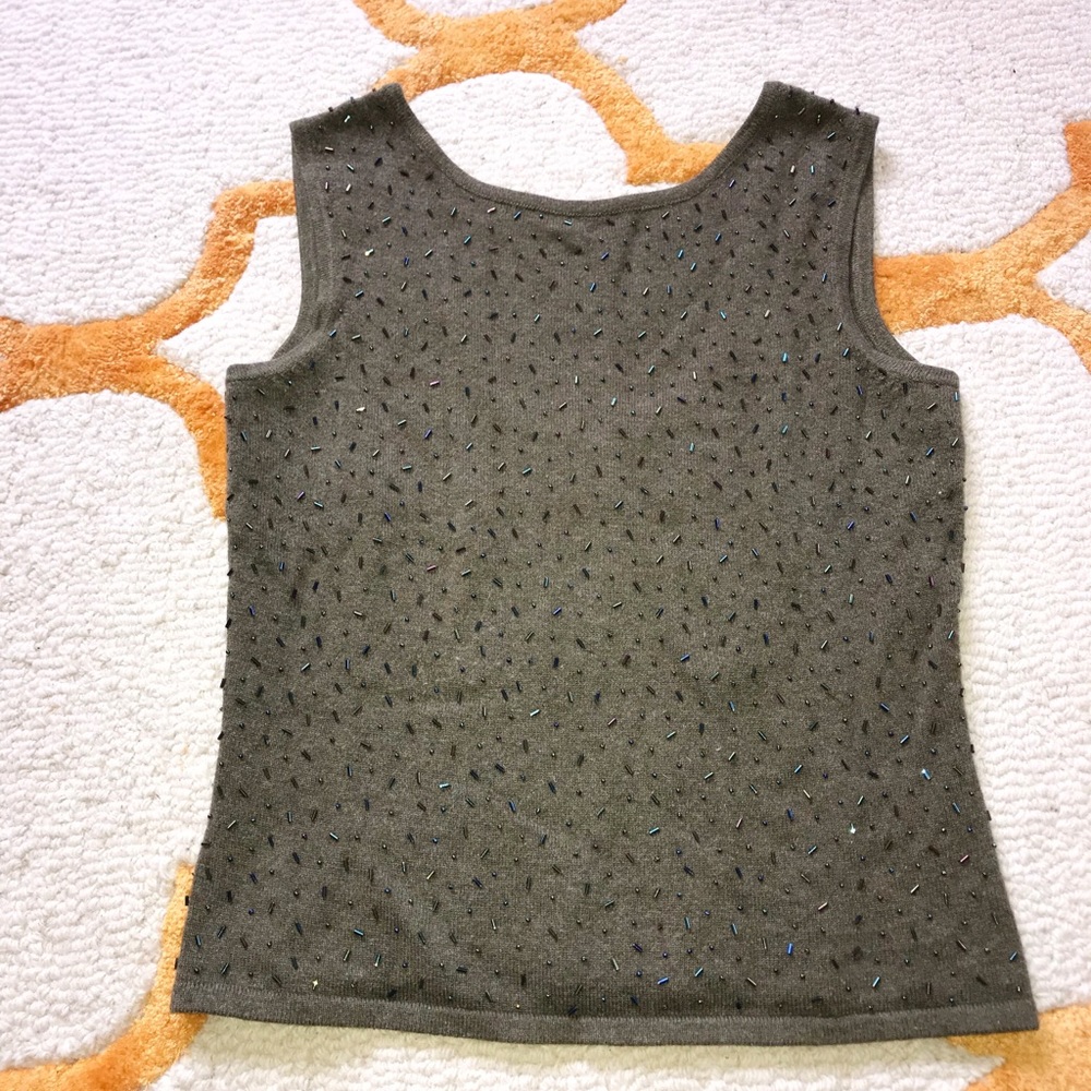 Green Beaded Silk Blend Urchin Shell